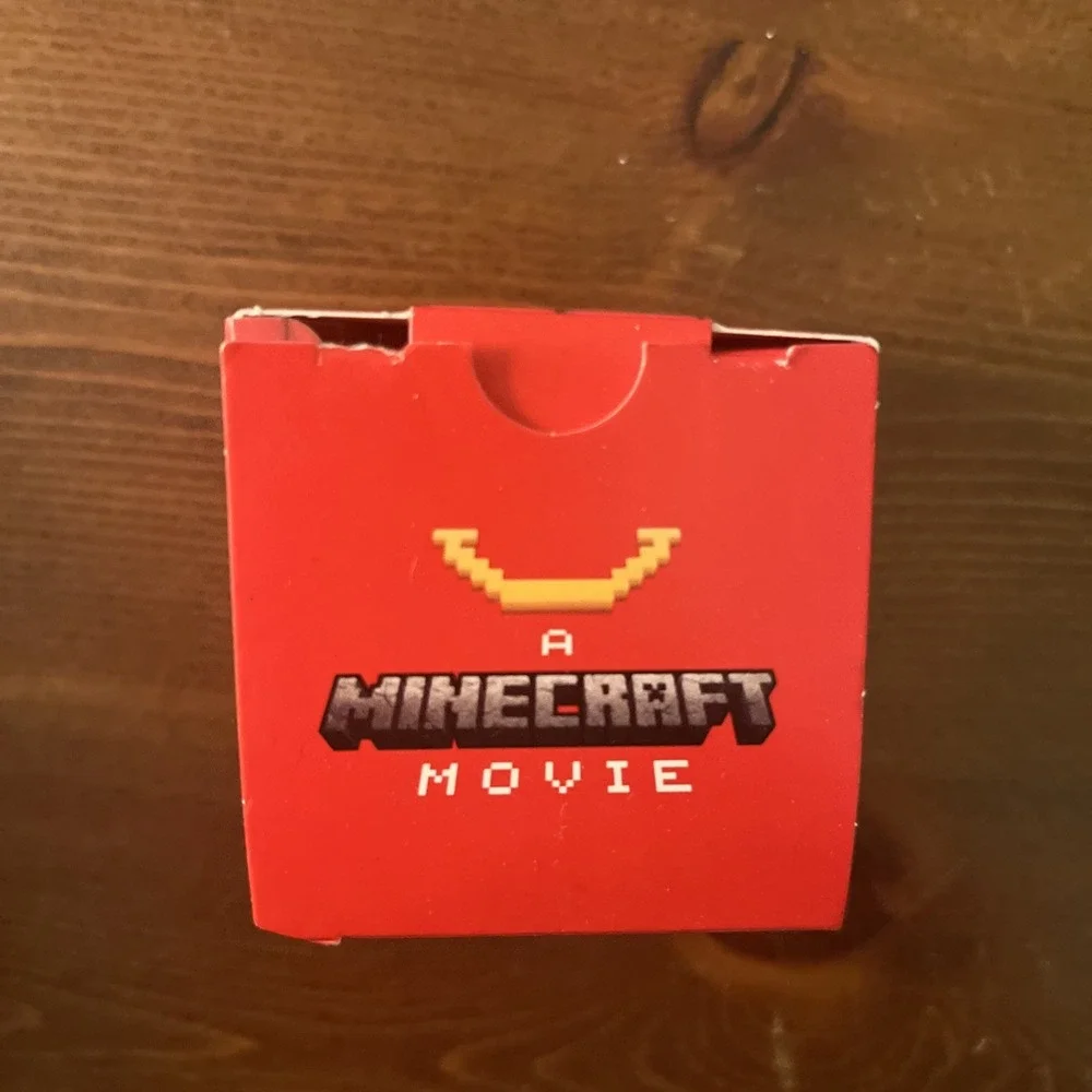 2025 McDonald's Minecraft‎ Happy Meal Toy #9 Redstone Block & Creeper